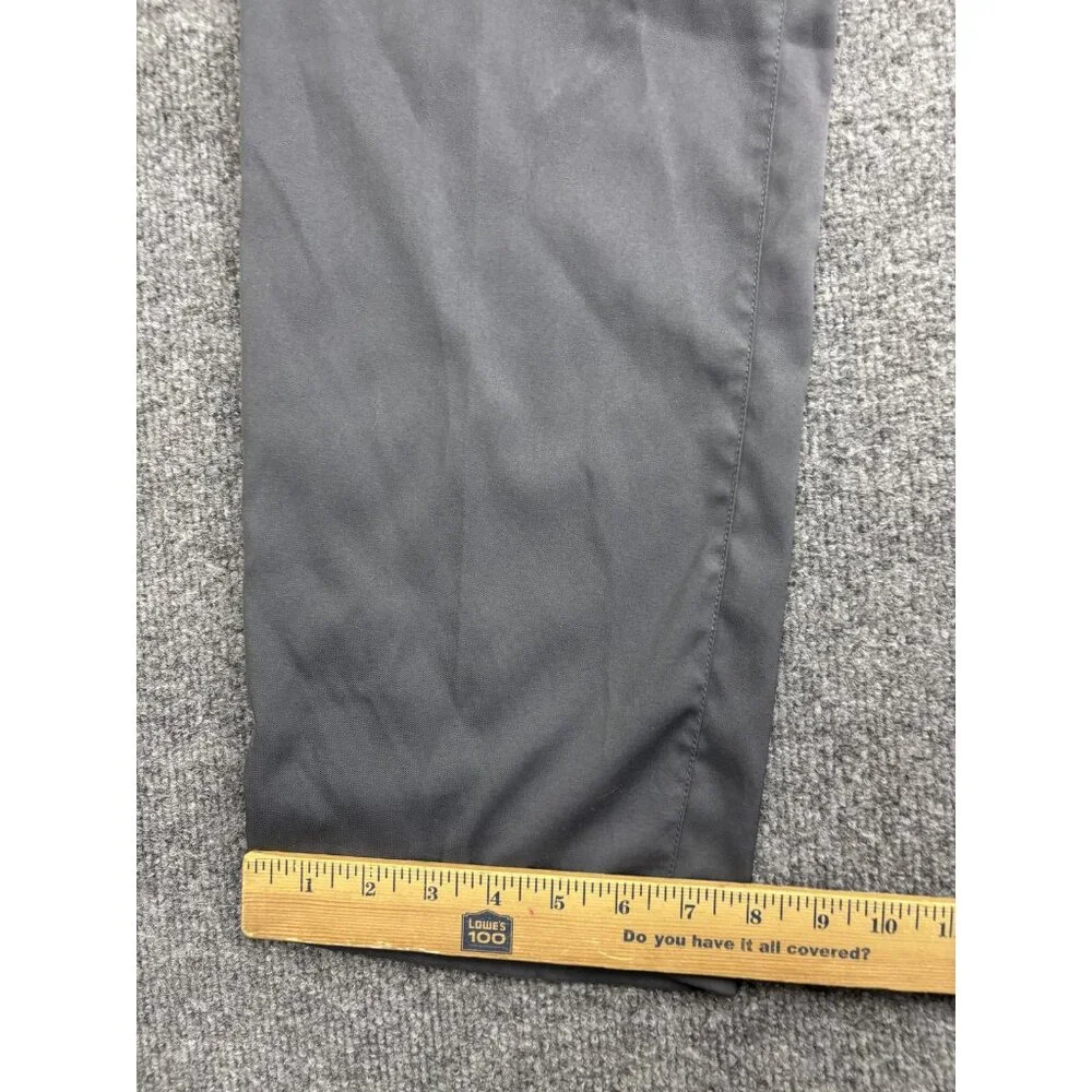 Nike Dri-FIT Golf Pants Mens‎ 34x34 Gray Woven Khakis Pockets Stretch Moisture